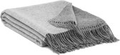 Most - Wollen plaid Grey Owl - Nieuw-Zeelandse wol - 140 x 200 cm - grijs