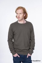 Trui Knit Crewneck Army Groen (ME-0202)