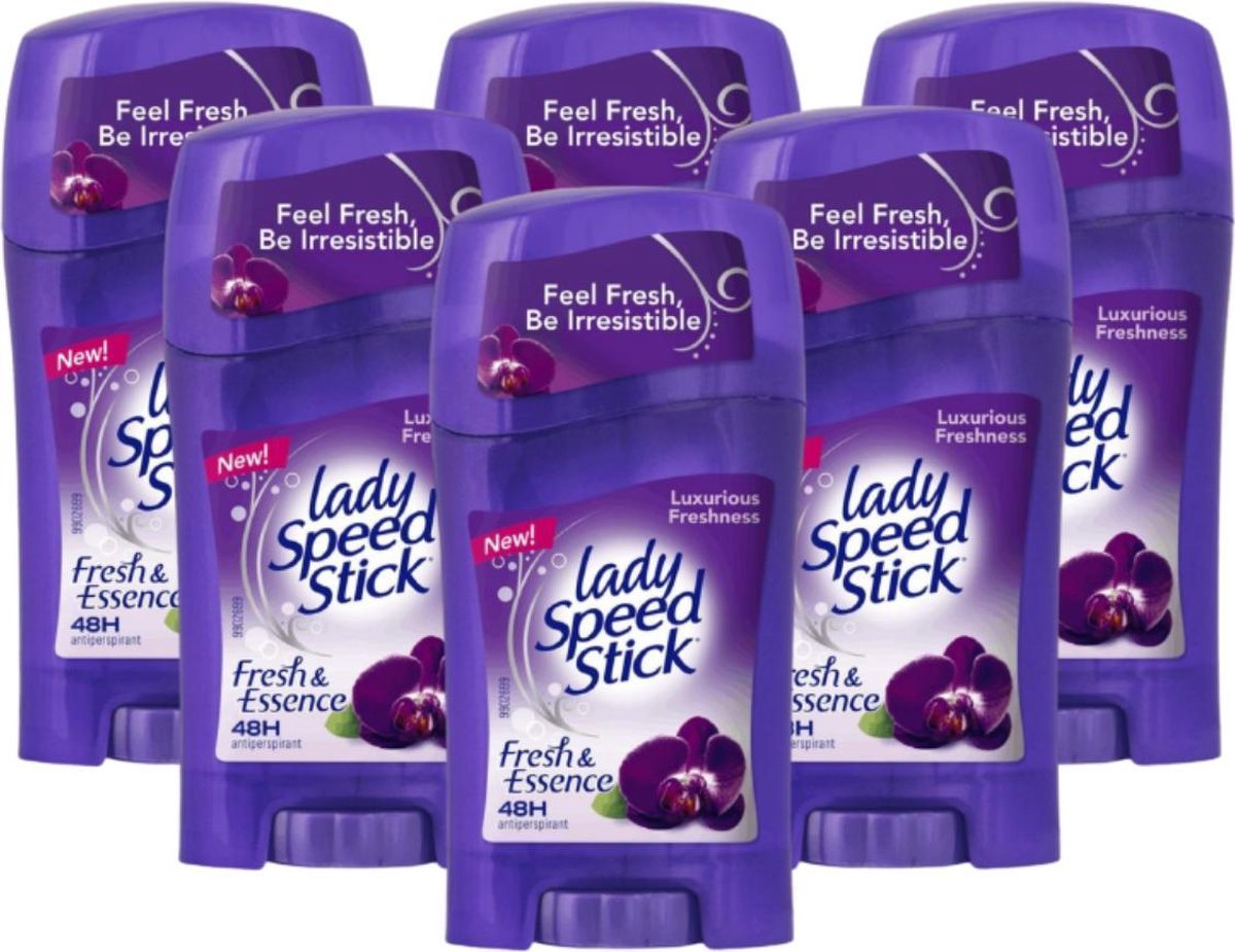Goedkoopste Lady Speed Stick Black Orchid - Deo - Deodorant Vrouw - Deodorant - Anti Transpirant - Antiperspirant - 48 Uur Bescherming - Deo Stick - Deo Rituals - 6 x 45 g - Deodorant Vrouw Voordeelverpakking