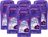 Lady Speed Stick Black Orchid - Deo - Deodorant Vrouw - Deodorant - Anti Transpirant - Antiperspirant - 48 Uur Bescherming - Deo Stick - Deo Rituals  -  6 x 45 g - Deodorant Vrouw Voordeelverpakking