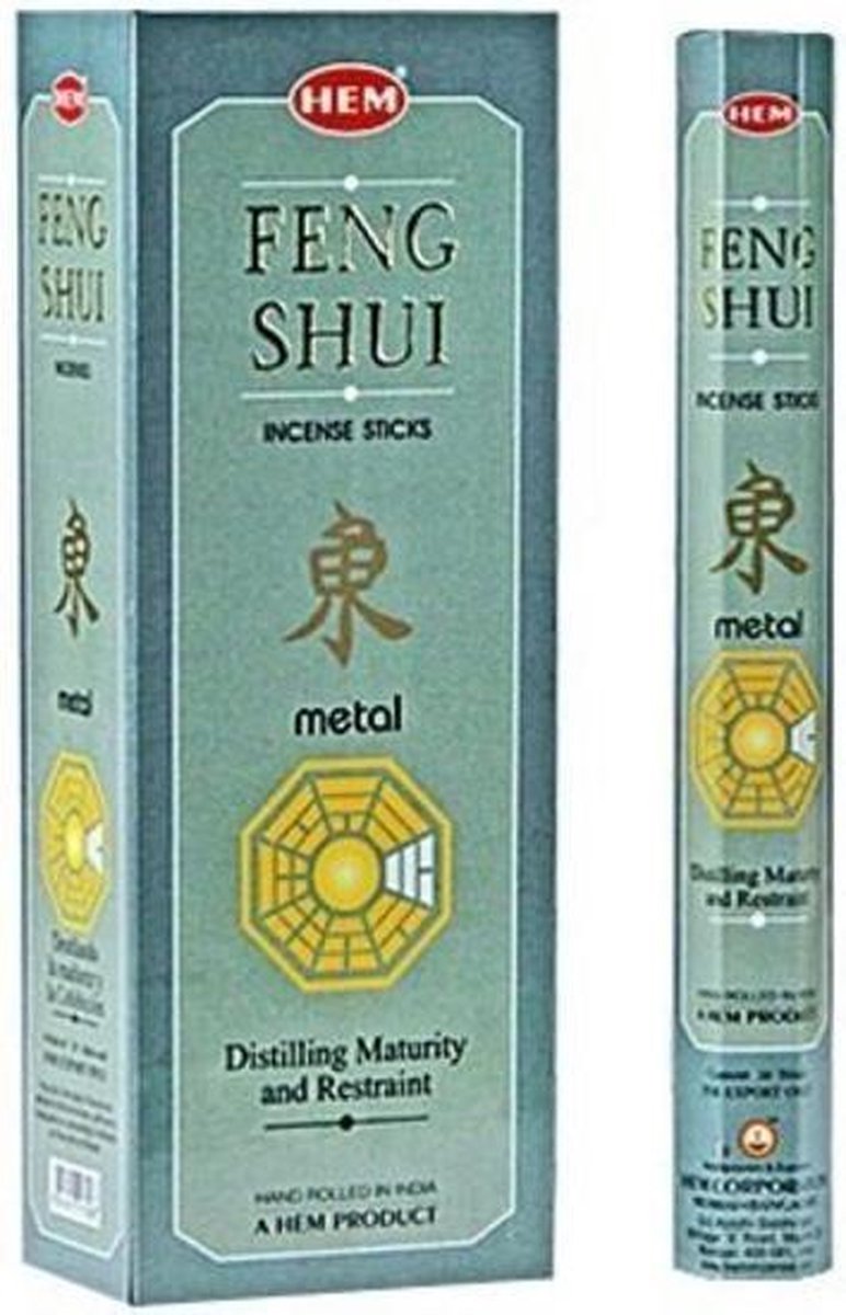 HEM Wierook Feng Shui Metal (6 pakjes)
