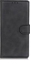 Luxe Book Case - Motorola Moto G9 Plus Hoesje - Zwart