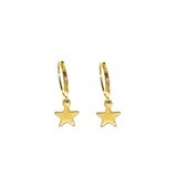 Star earrings - Goud