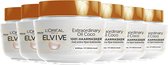 Bol.com L'Oréal Paris Elvive Extraordinary Oil Haarmasker - 6 x 300 ml - Voordeelverpakking aanbieding