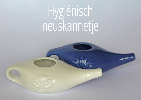 Hygiënisch neuskannetje - BLAUW | Neusdouche / neusspoeler / neusreiniger /  Neti pot... | bol.com