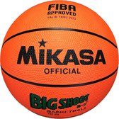 Mikasa Basketbal - oranje/zwart