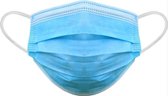 MAS-LOOP  Mond masker (50 st - blauw)