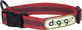 Dogogo halsband, Rood 30 cm - 45 cm