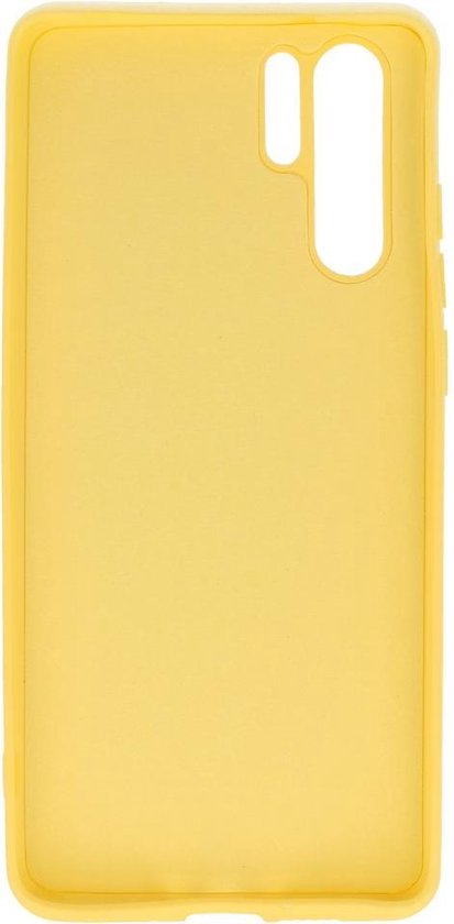 Bestcases Fashion Telefoonhoesje Backcover Huawei P30 Pro - Geel