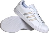 adidas Grand Court sneakers dames wit/zilver
