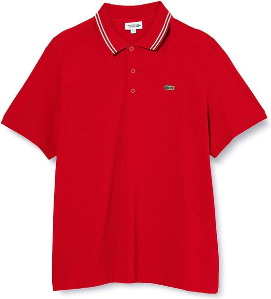 Lacoste homme rouge discount