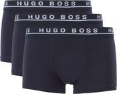 Hugo Boss Onderbroek - Maat XL  - Mannen - donker blauw - wit