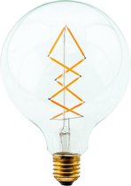 LokoLED E27 globe 6W Flame Dimbaar