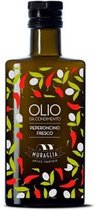 Extra Vierge Olijfolie - Frantoio Muraglia - Rode Peper chili olie- 200 ml - topkwaliteit