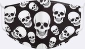 Skulls mondkapje - trendy niet medisch wasbaar mondkapje - katoen - printje