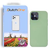 Iphone 12 hoesje Lichtgroen- Iphone 12 hoesjes - Iphone 12 cover - Iphone 12 back cover - Iphone 12 back case Lichtgroen