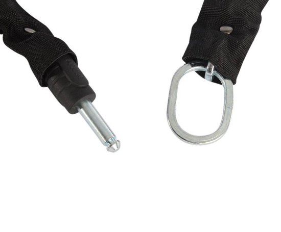 AXA Solid Plus ART2 fietsslot met 100cm insteekketting set met opbergtas - zadeltas ketting slot– Zwart van AXA — afbeelding 3
