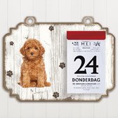 Scheurkalender 2023 Hond: Poedel