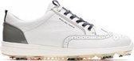 Duca del Cosma - Active Spikes golfschoenen heren - Heritage Wit / Blauw - Maat  47 | bol.com