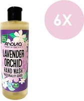 Anovia Handzeep - Lavendel Orchidee - 6 x 350Ml