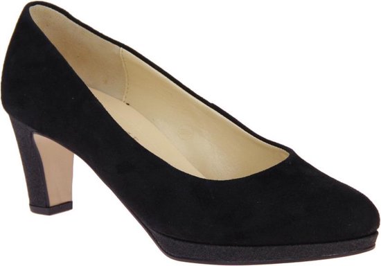 Gabor Zwart Suede Pump Glitter | bol.com