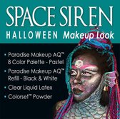 Kit complet de Maquillage Halloween 2020 - Sirène spatiale | Alien Beauty (avec vidéo d'instructions étape par étape)