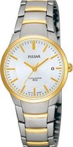 Pulsar PH7128X1 horloge dames - zilver en goud - titanium