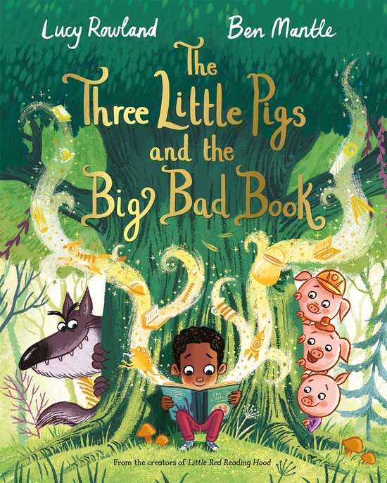 The Three Little Pigs and the Big Bad Book - cover