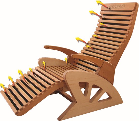 Sauna stoel - Ontspanning - Relax - Welness | bol.com
