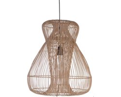 Design hanglamp Naturel Rotan Jambu woonkamer en slaapkamer  Ø 50 cm