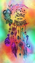Nothing is Impossible Dromenvanger | Full Diamond Painting 40x60 rond.
