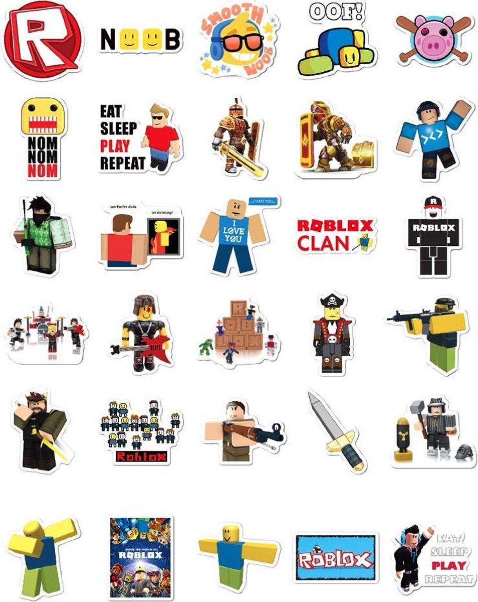 bolcom roblox roblox stickers 50 stuks roblox speelgoed