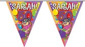 3x Sarah 50 jaar vlaggenlijn 10 meter