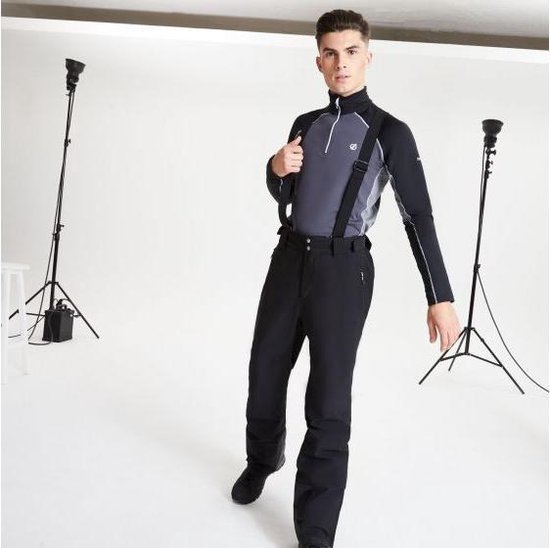 Dare2B Achieve II waterdichte skibroek voor heren, ademende outdoorbroek, zwart
