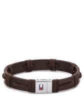 Tommy Hilfiger Armbanden Triple Leather Bracelet Bruin