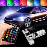LED - Auto - Verlichting - T10 - RGB - Set