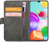 Samsung Galaxy A50 Hoesje - Mobilize - Classic Gelly Serie - Kunstlederen Bookcase - Zwart - Hoesje Geschikt Voor Samsung Galaxy A50