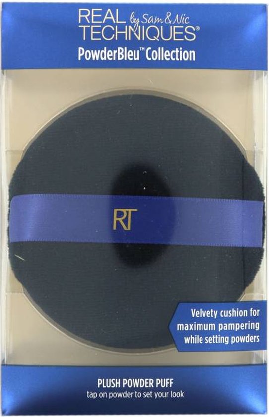 Real Techniques PowderBleu Plush Powder Puff Poeder puff