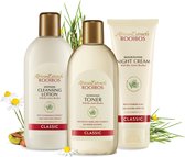 African Extracts Rooibos Ochtendroutine Voordeel geschenkverpakking (Reinigingslotion,Toner en Nachtcrème)