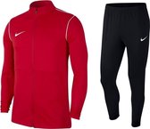 NIKE TRAININGSPAK JUNIOR PARK20 rood mT. m 137-147 CM JUNIOR