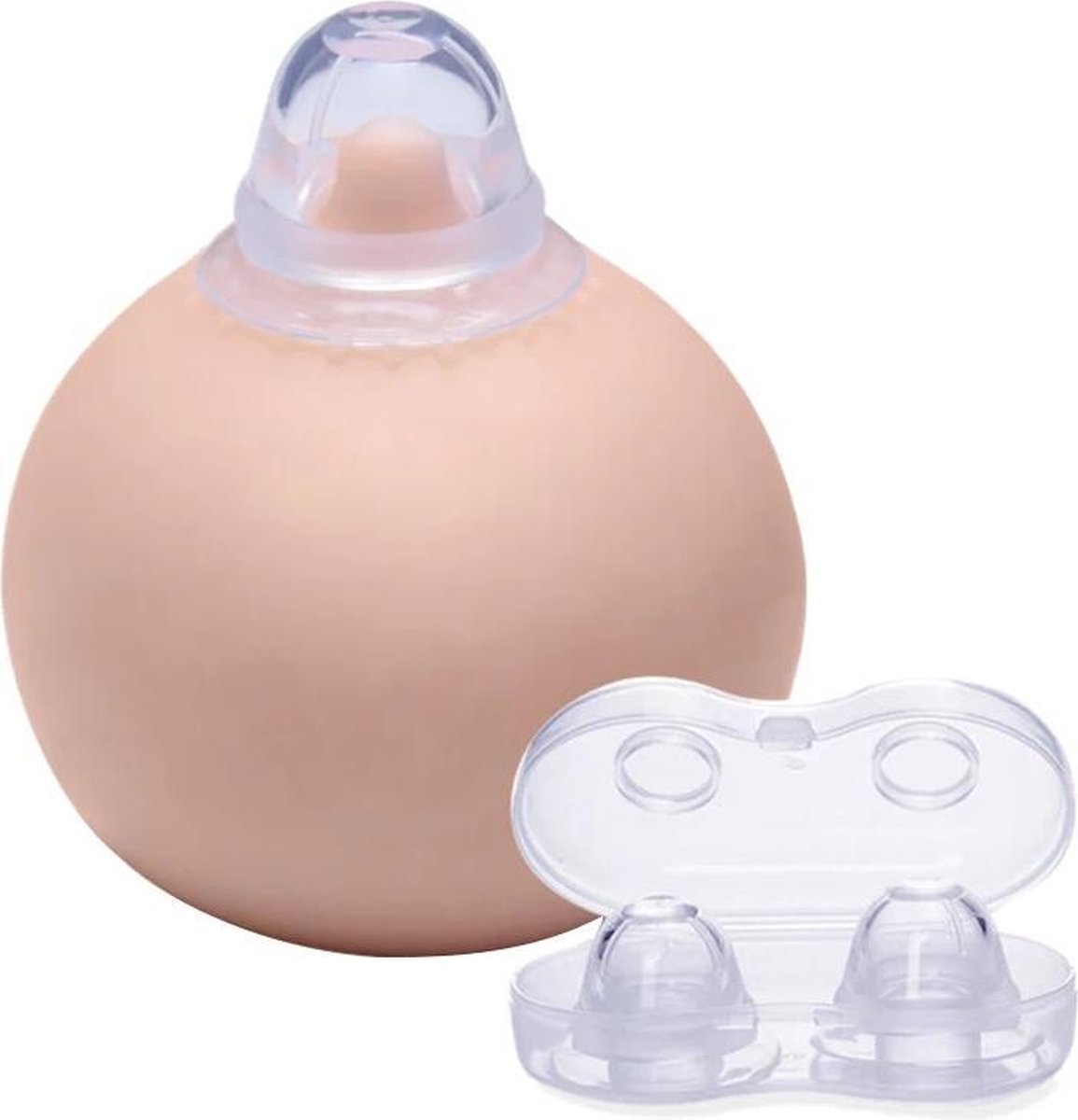 Goedkoopste Zachte siliconen tepel corrector- tepel suckers- tepel zuiger- 2 stuks
