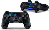 Blue Blocks- PS4 Controller Skin - set van 2