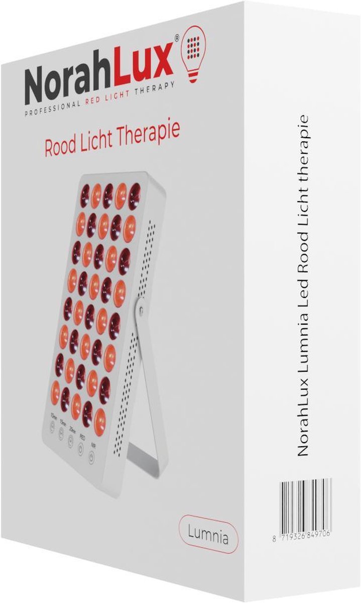 NorahLux Lumnia Medisch rood Lichttherapie | infrarood led  lichttherapielamp | bol.com