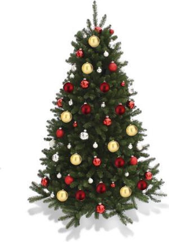 Egypte sjaal Opsplitsen Luxe Kerstballen in Megabox – 18 stuks – Kerstbal van Glas – Goud - Rood –  Kerstboom –... | bol.com