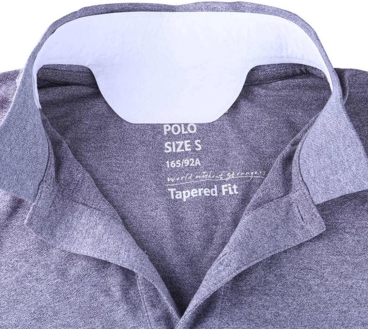 No Sweat - kraagbeschermers tegen zweetvlekken in overhemd kragen - 20-PACK  | bol.com