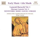 Capella Musicale Di San Petronio - Lamenti Barocchi 1 (CD)