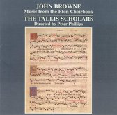 Brownemusic From The Eton Choirbook