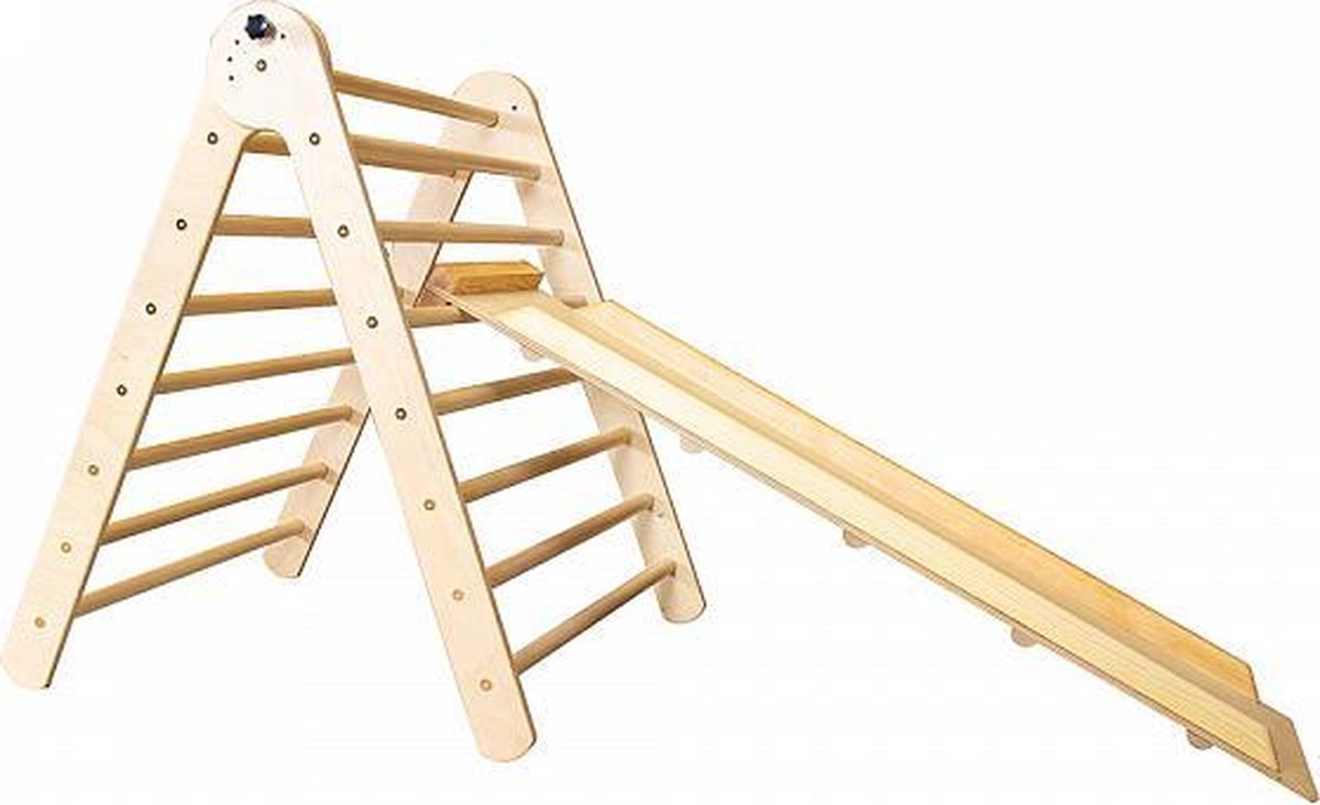 Set d'escalade Bébé 80 cm - Triangle Pikler - bois massif | bol