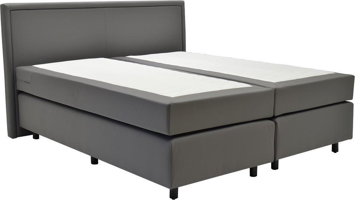 Boxspring - Micka - 180x200 cm - Compleet - Inclusief Topdekmatras