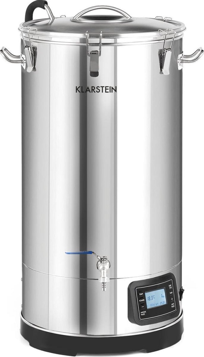 Mundschenk 3XL maischketel bierbrouwinstallatie 3000 W 9 programma's 65 L